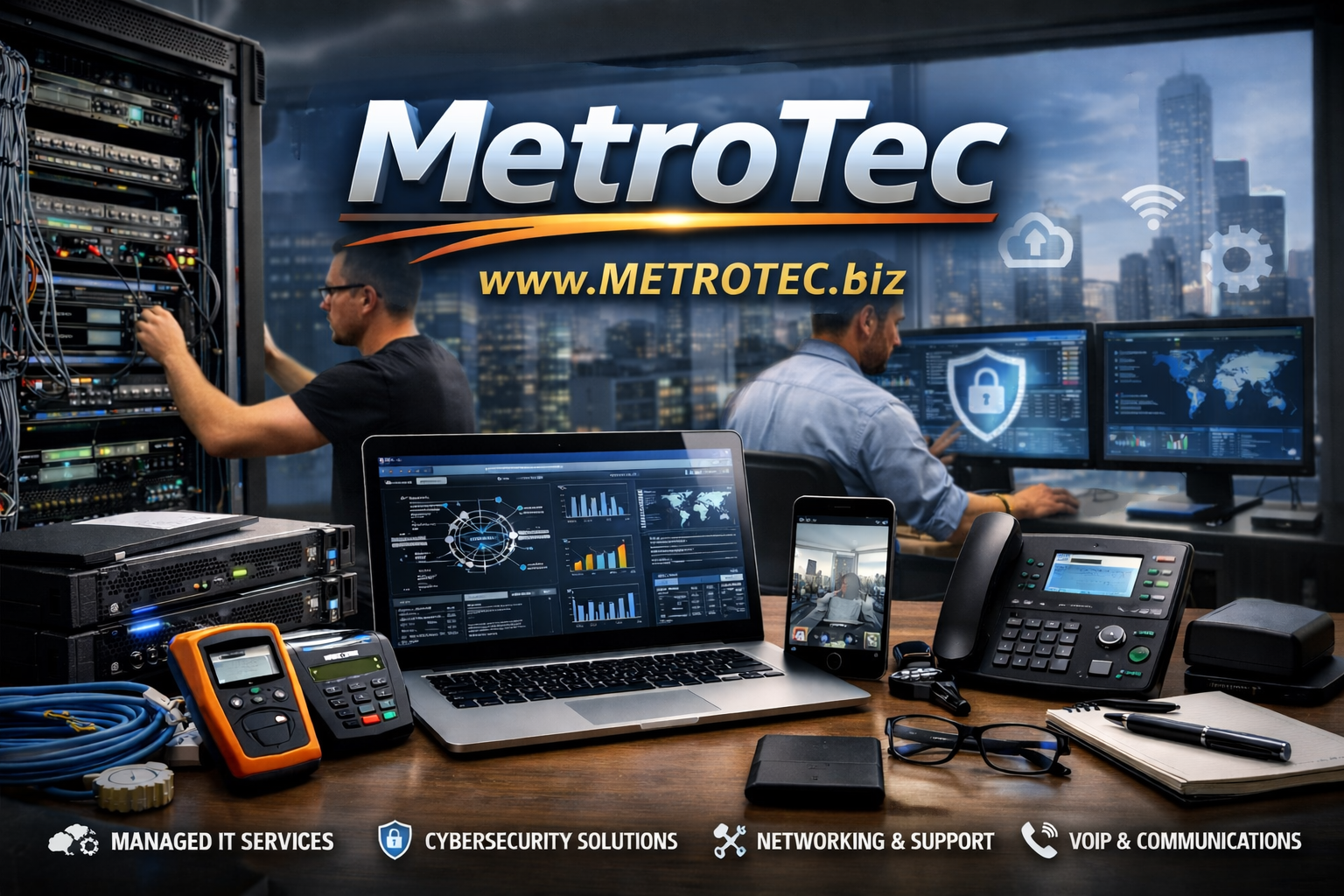 MetroTec IT Solutions - Professional IT Team
